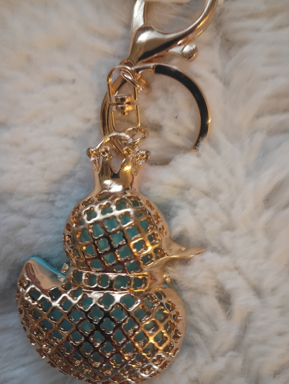 Jeweled Duck Keychain - Picture 4 of 5